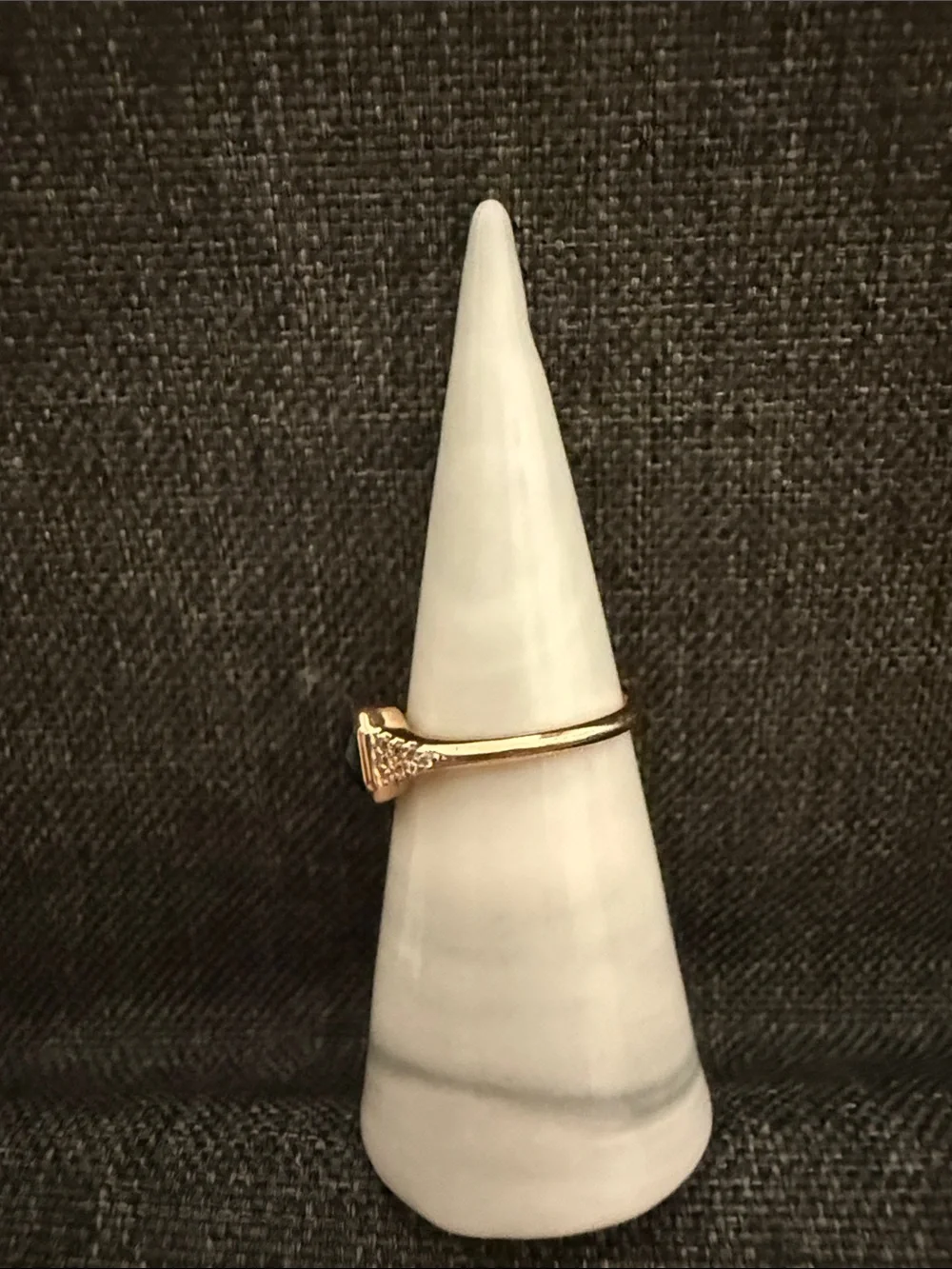 Bomb party OG onyx rose gold size 9 ring